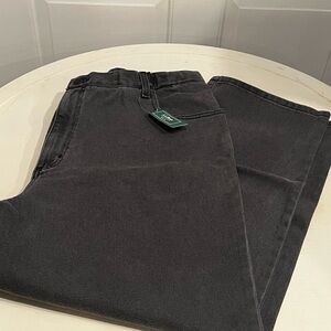 L.L. Bean Charcoal Denim Pants